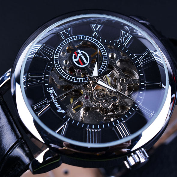 Men's Luxury Hollow Engraving Watch