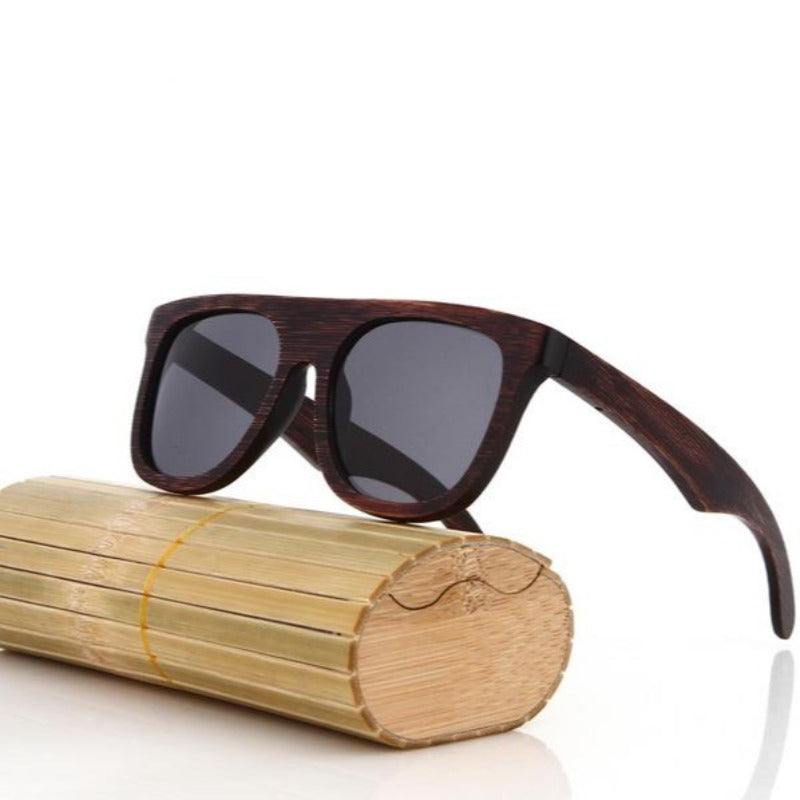 KITHDIA Wood Sunglasses Men Brand Designer Polarized Driving bamboo Sunglasses Wooden Glasses Frames Oculos De Sol Feminino