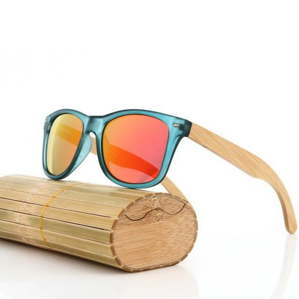 KITHDIA Wood Sunglasses Men Brand Designer Polarized Driving bamboo Sunglasses Wooden Glasses Frames Oculos De Sol Feminino