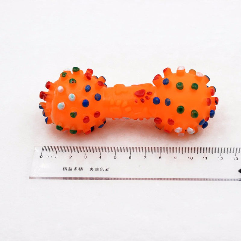 Dog Polka Dot Squeaky Toy