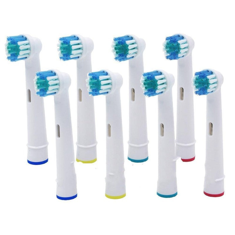 Set Of 8 Electric Toothbrush Replacement Heads