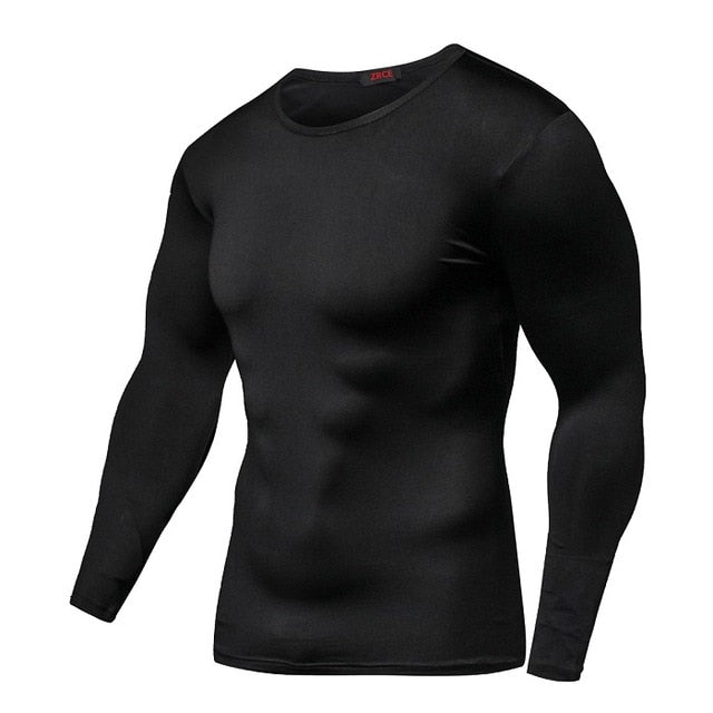 Men's Quick Dry Compression Long Sleeves