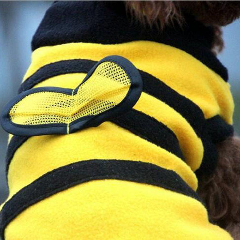 Cute Cat Soft Fleece Bee Costume