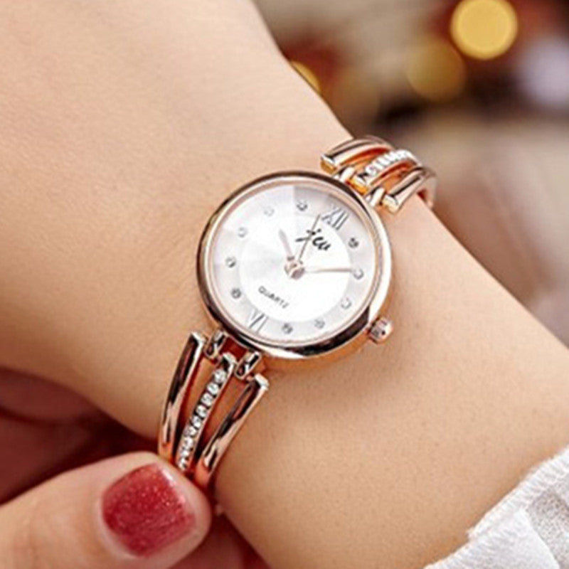 Women's Slim Stainless Steel Quartz Business Watch