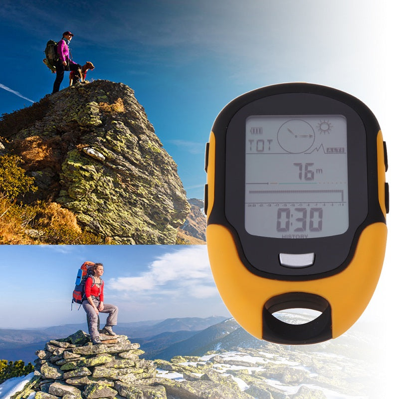 Outdoor Portable Waterproof LCD Digital Multi-Function Altimeter Compass