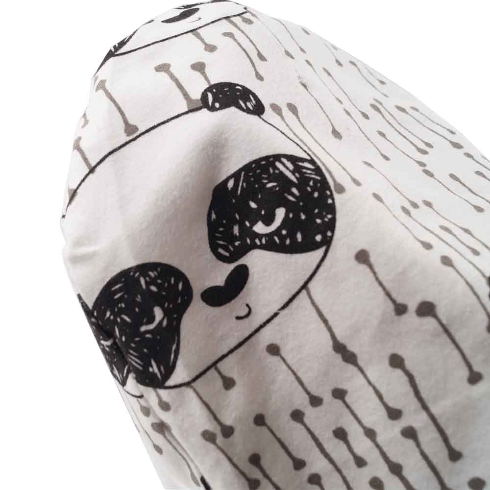 Autumn Winter 100% Cotton Cartoon Pattern Hats Beanies For Newborn