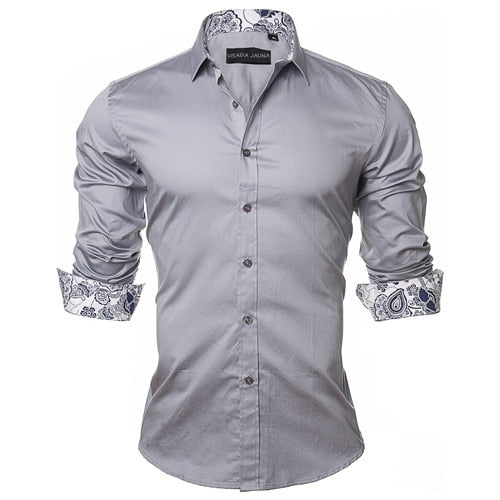 Men's Slim Fit 100% Cotton Dress Shirt