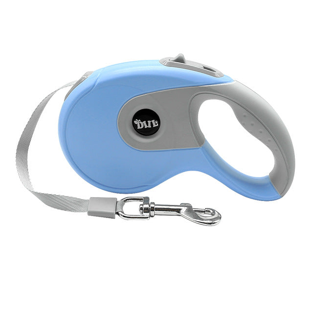 5m Retractable Dog Leash Automatic Extending Walking Lead For Medium Large Dogs Up to 88lbs Tangle Free