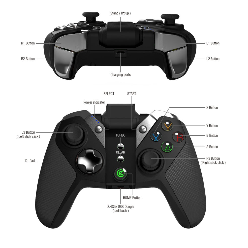 GameSir G4s Bluetooth Gamepad  Wireless  Controller