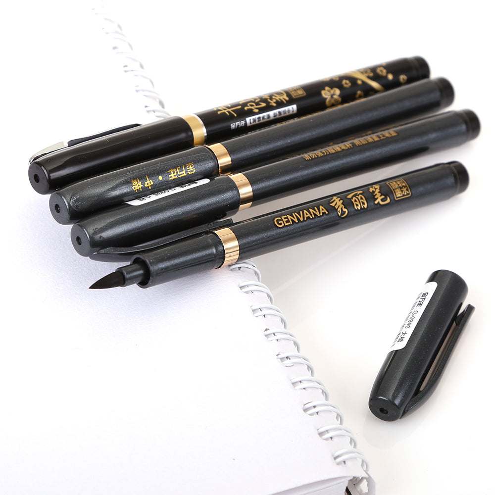 4 Piece: Multi-Function Calligraphy Drawing Sketch Pens