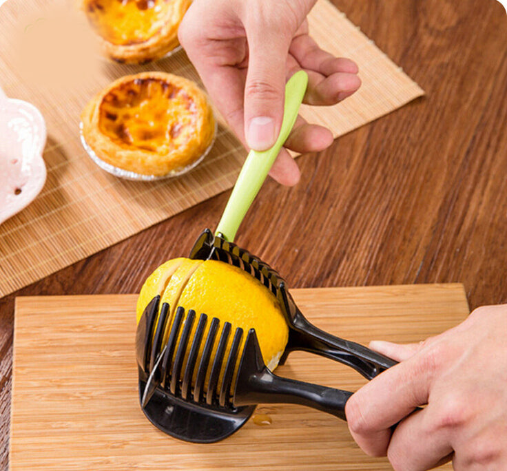 Multi-Functional Vegetable Fruit Slicer Assist Clamp