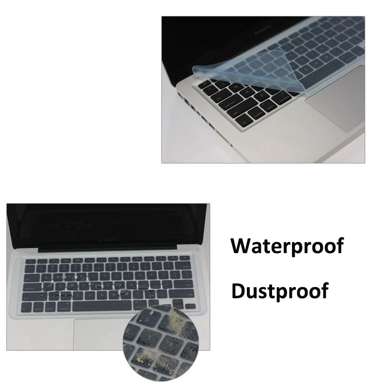 SR Waterproof General Laptop Keyboard Skin Film Cover Universal Silicone 14 inch Keyboard Protective Film