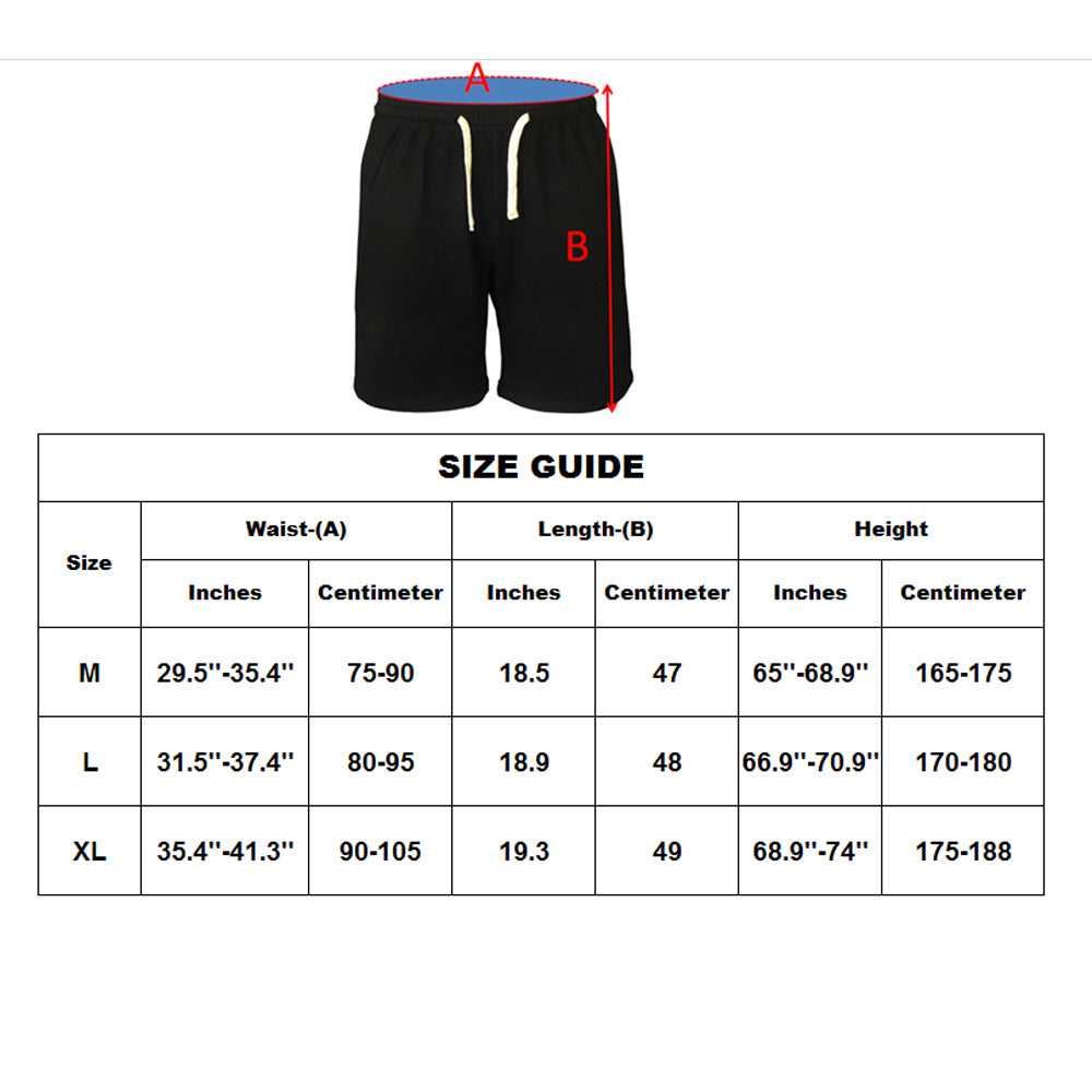 MUSCLE ALIVE Men's Casual Shorts Fitness Gyms Shorts Workout Bodybuilding Shorts with Pockets and Drawstring Athlete Sportswear