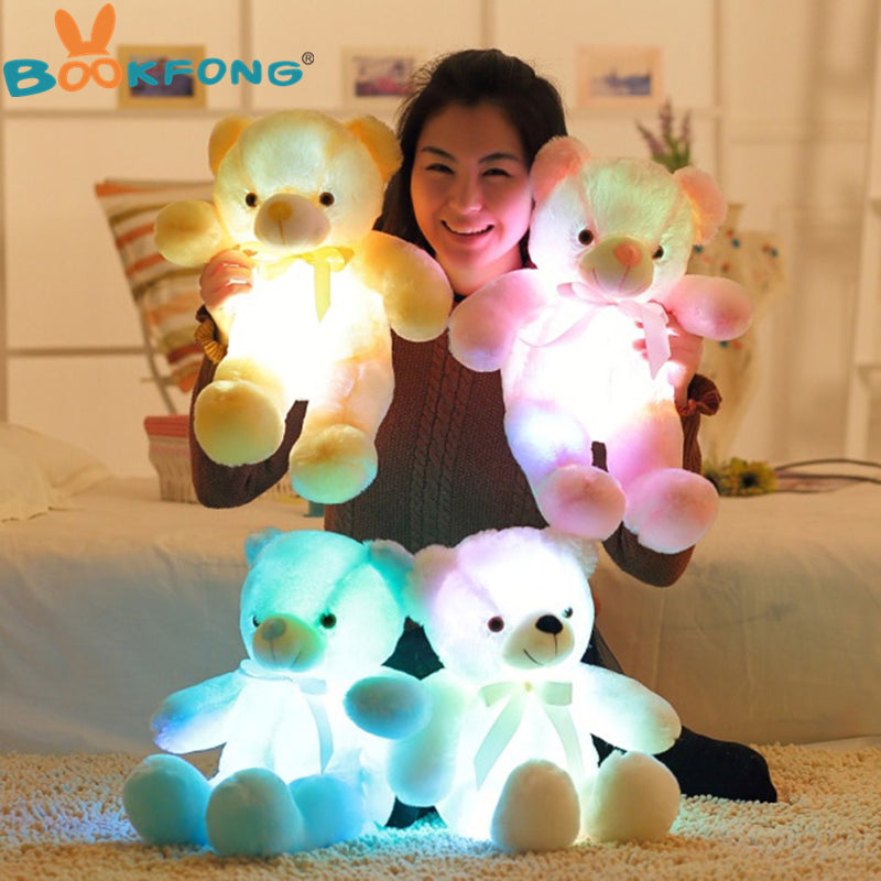 Creative LED Light-Up Plush Teddy Bear
