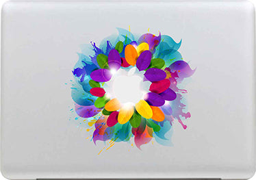 Laptop Sticker Top Vinyl Partial Decal White Snow Princess Print Skin For Macbook Air Retina Pro 11