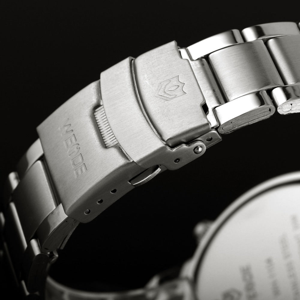 Top Luxury Brand WEIDE Men Fashion Sports Watches Men's Quartz LED Clock Man Army Military Wrist Watch Relogio Masculino
