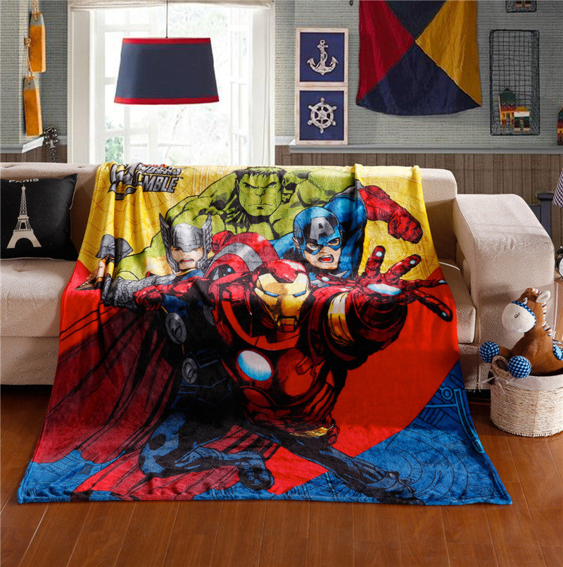 Avengers Fleece Travel Blanket