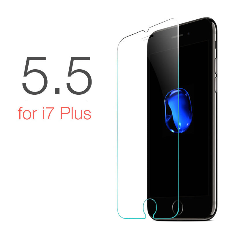 AGREAL 10Pcs 0.3mm 9H 2.5D Tempered Glass for iPhone 6 6S 5 5s 5c SE 4s 7 8 screen protector Film for iphone 7 plus for iphone X