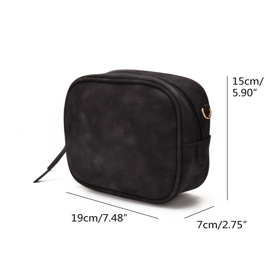 JIARUO Daily Mini Leather Flap Women Messenger Bag Small Shoulder Bag Lady Handbag purse Crossbody Cross Body Bag For Travel