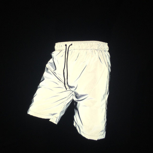 Men's Reflective Night Sporting Jogger Pants / Shorts