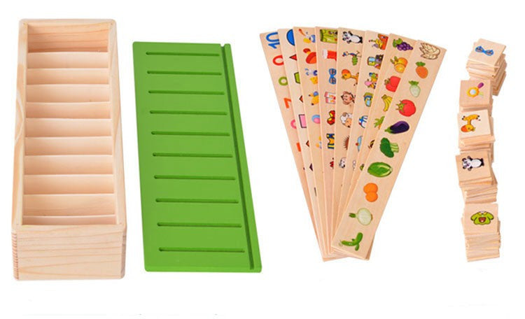 Wooden Montessori Educational Learning Toy Set