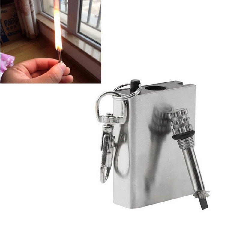 Outdoor Durable Emergency Fire Starter Flint Match Lighter