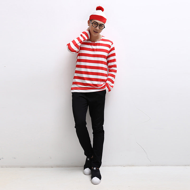 Where's Waldo Halloween Costume