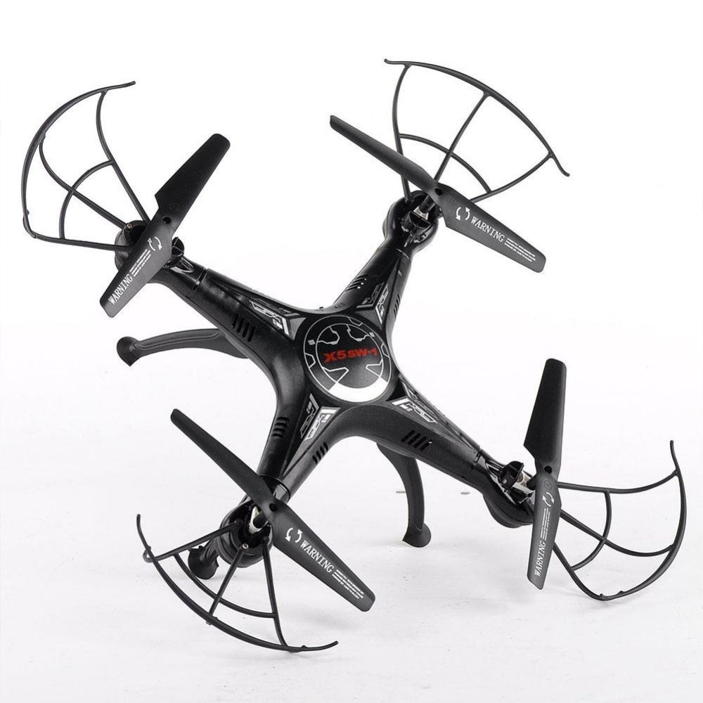 Phoota FPV Quadcopter 4 Axis WIFI Cameras Wireless Video Drone 2.4Ghz RC RTF Explorer Quadcopter Camera Helicopter Black