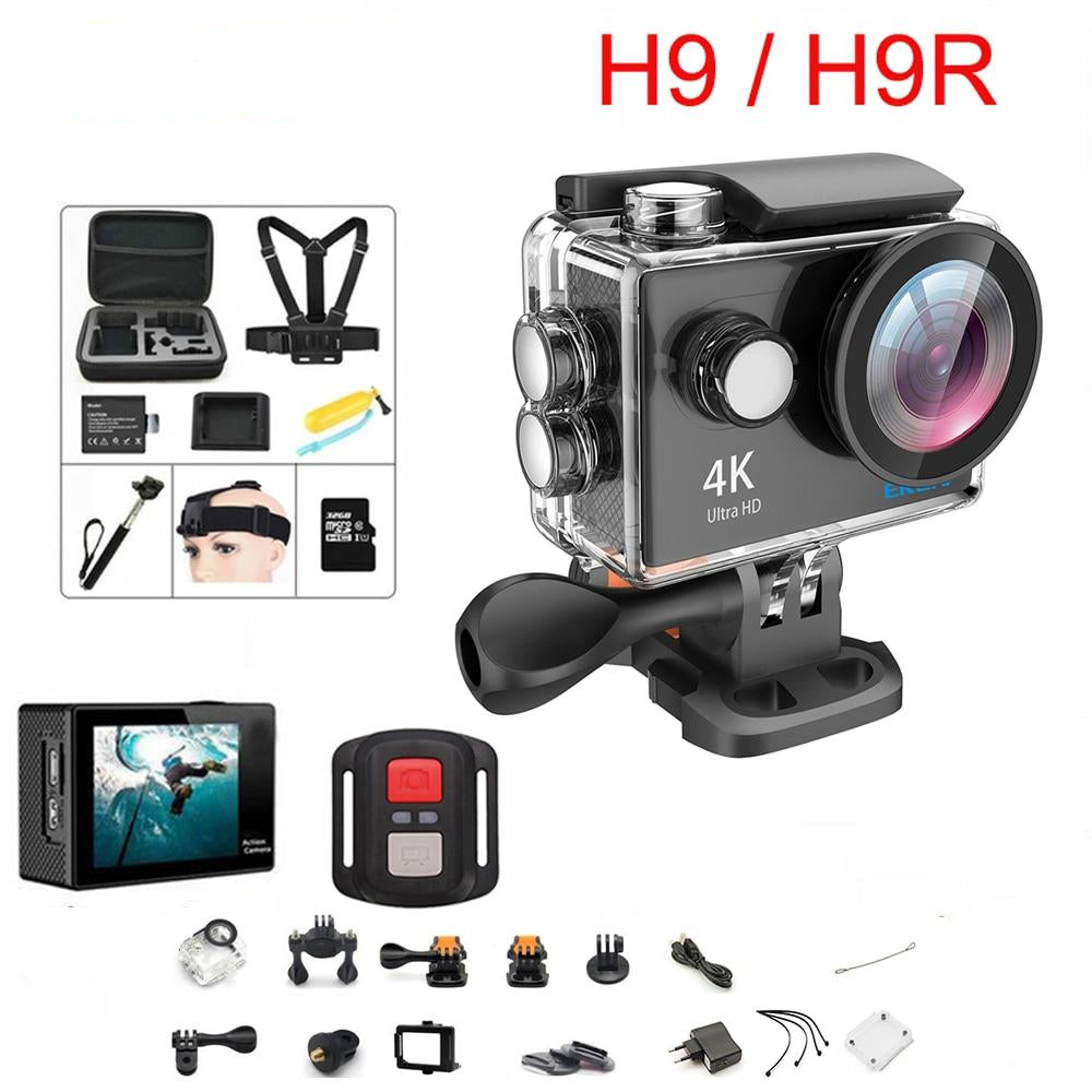 Go-4K HD Pro Sports Camera 60fps 2.0 LCD with Accessories