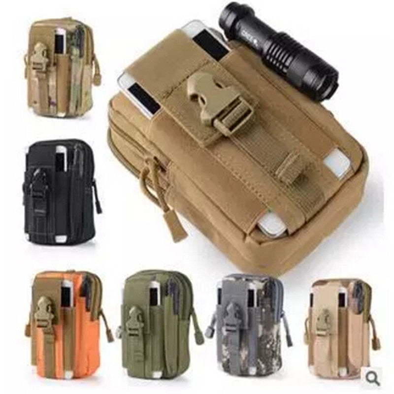 Tactical Outdoor Molle Waist Bag with Belt Loop