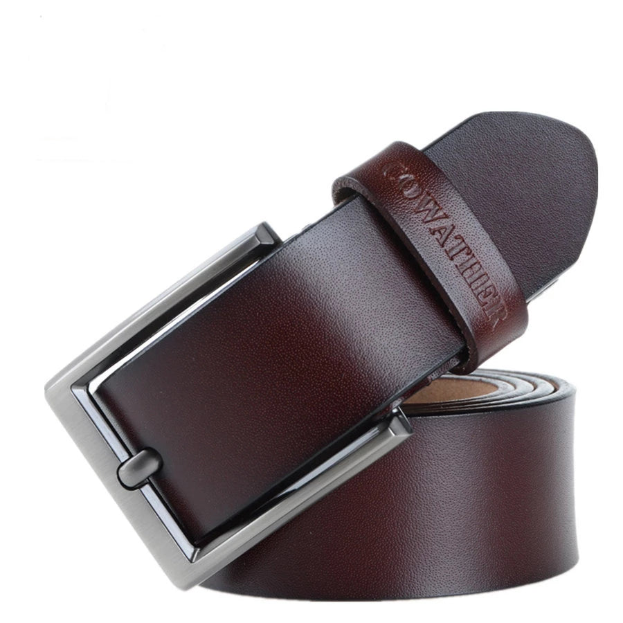Men's Genuine Leather Vintage Luxury Strap Belt