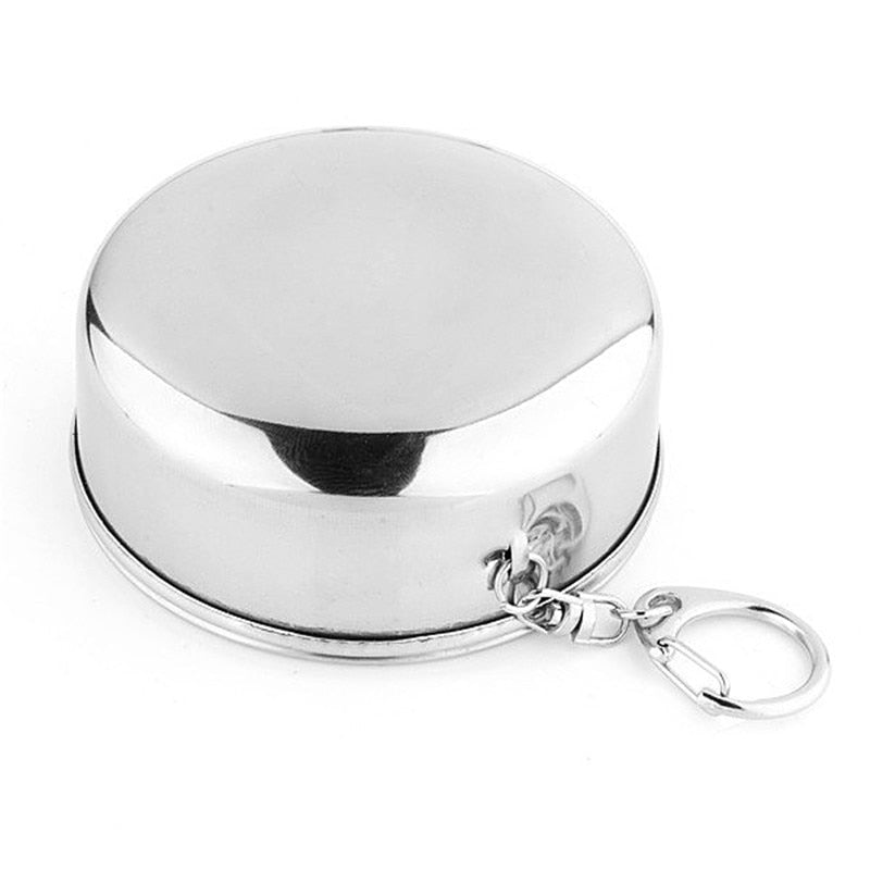 Stainless Steel Folding Outdoor Camping Cup