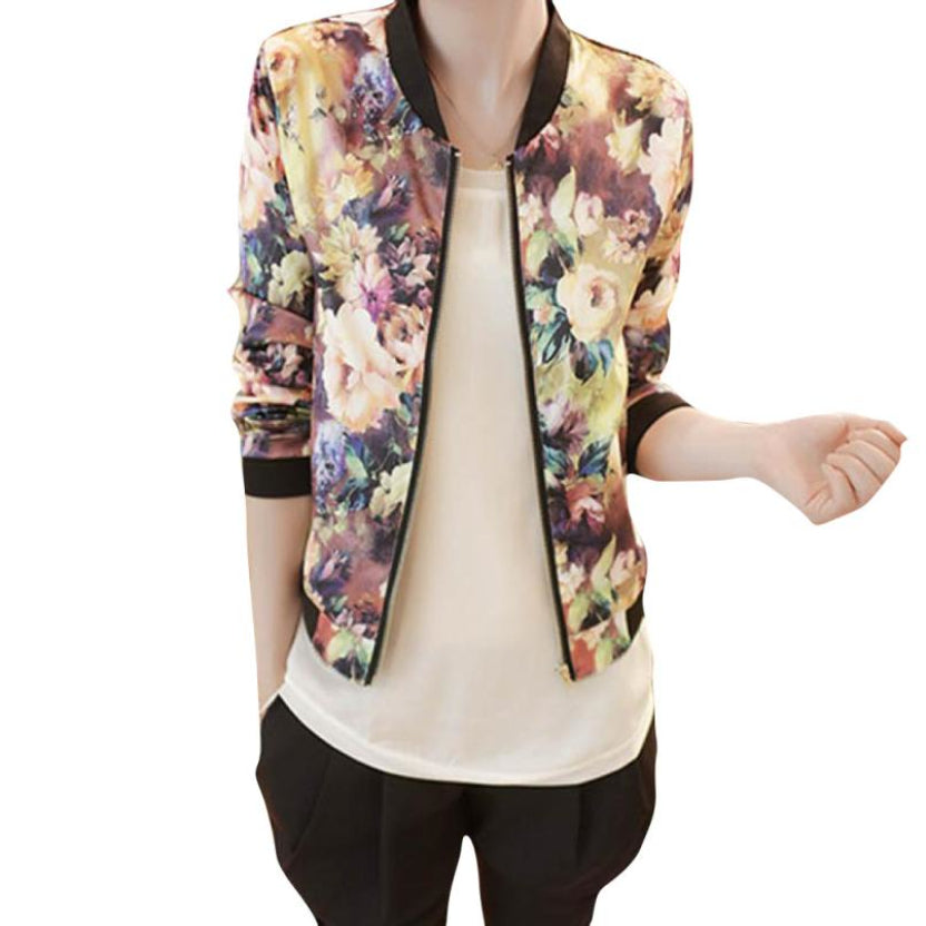 Women's Global Fashion Short Tops Jackets