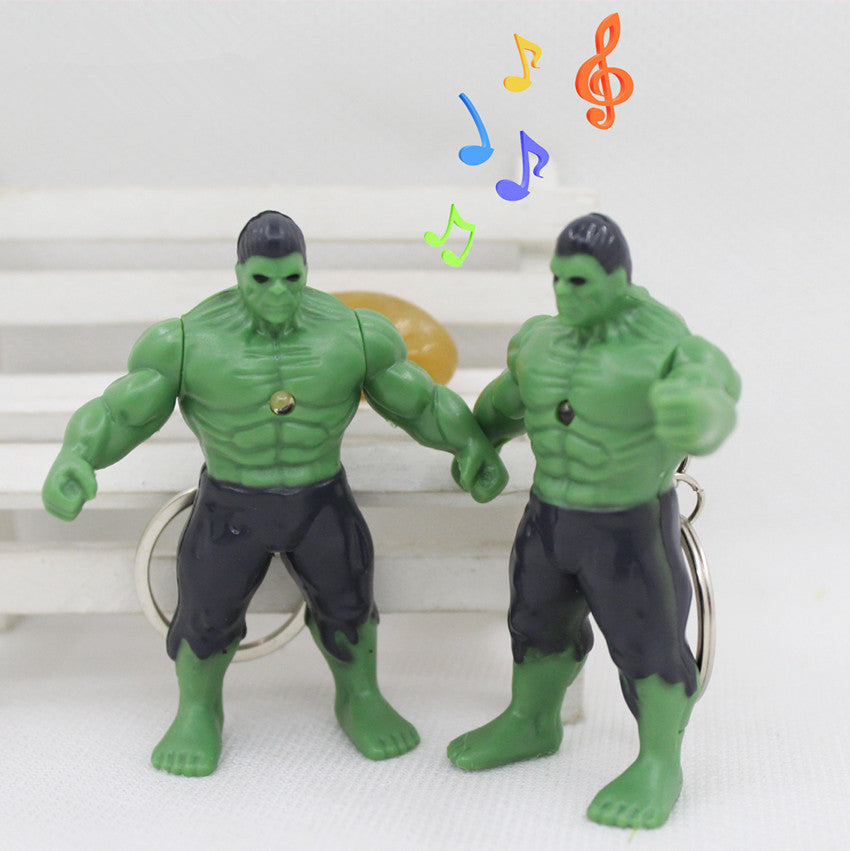 Hulk LED Action Figure Keychain