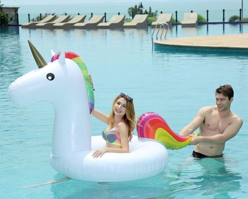 Inflatable Unicorn Swimming Float
