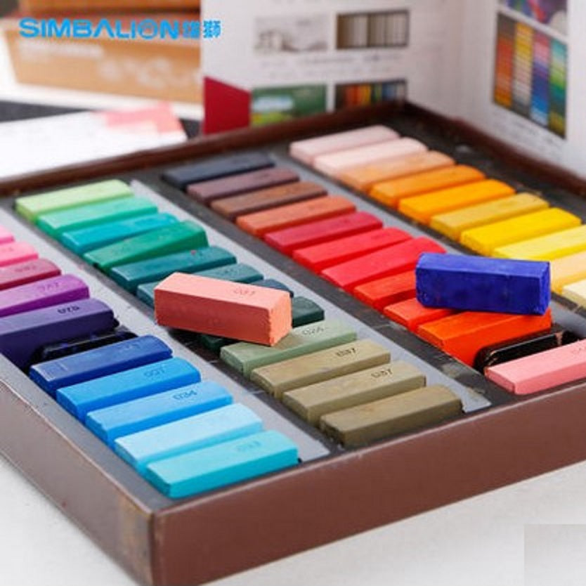 24/ 48 color chalk soft multicolor pastels