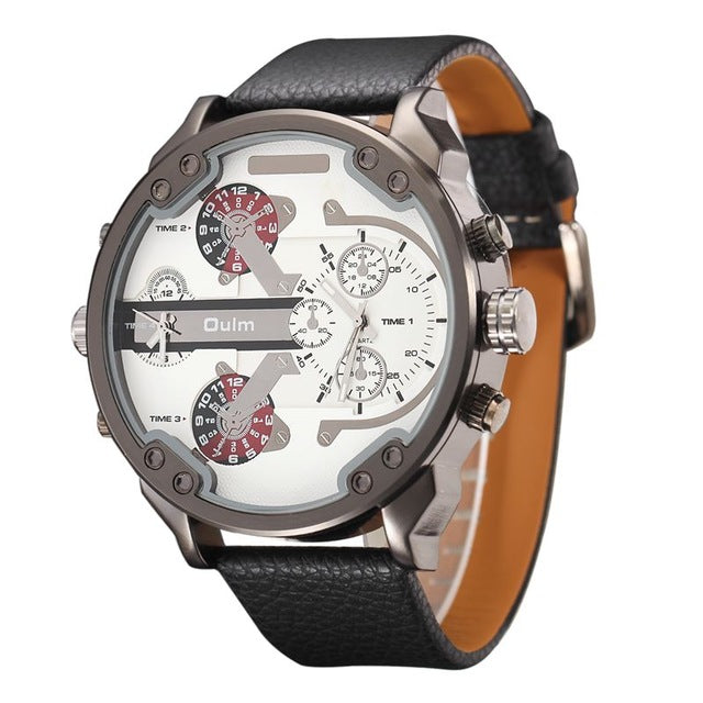 Men's Big Luxury Designer Quartz Watch