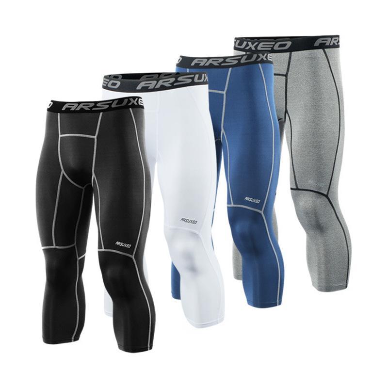 Men's Sport Gym Fitness Compression Leggings