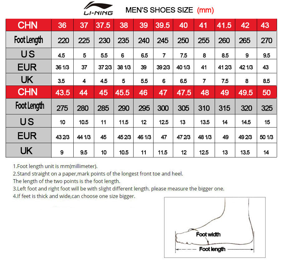 Li-Ning Men's Breathable Super Light Training Shoes LINING Deodorant Cooling Soft Fitness Sneakers Sports Shoes AFHK027