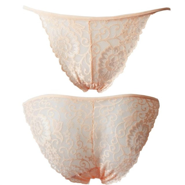 New Women's Underwear Women G-string Panties Transparent ladie's   Briefs   Lingerie Lace Underwear Women