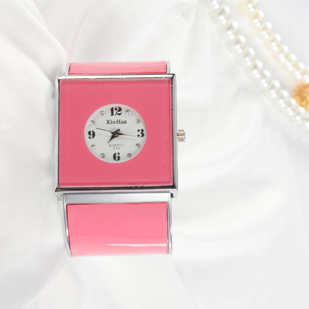 Women's Stainless Steel Luxury Bracelet Wristwatch