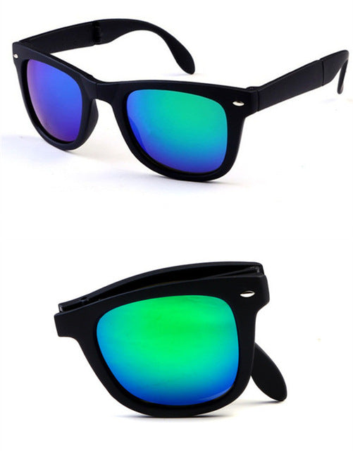 Original Foldable Polycarbonate Sunglasses with Case