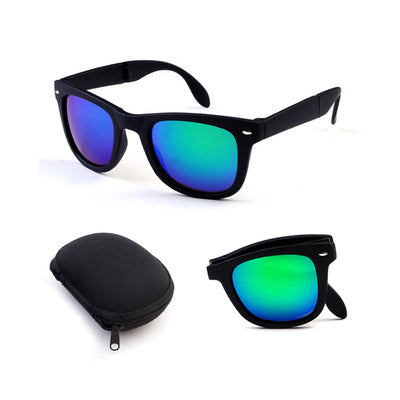 Original Foldable Polycarbonate Sunglasses with Case