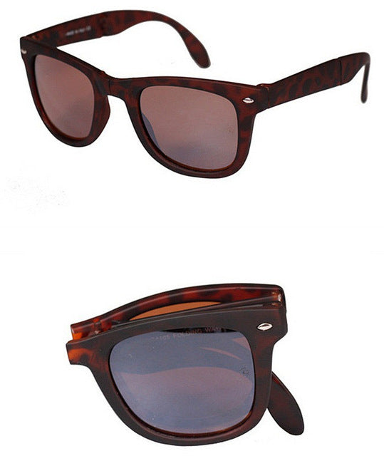 Original Foldable Polycarbonate Sunglasses with Case