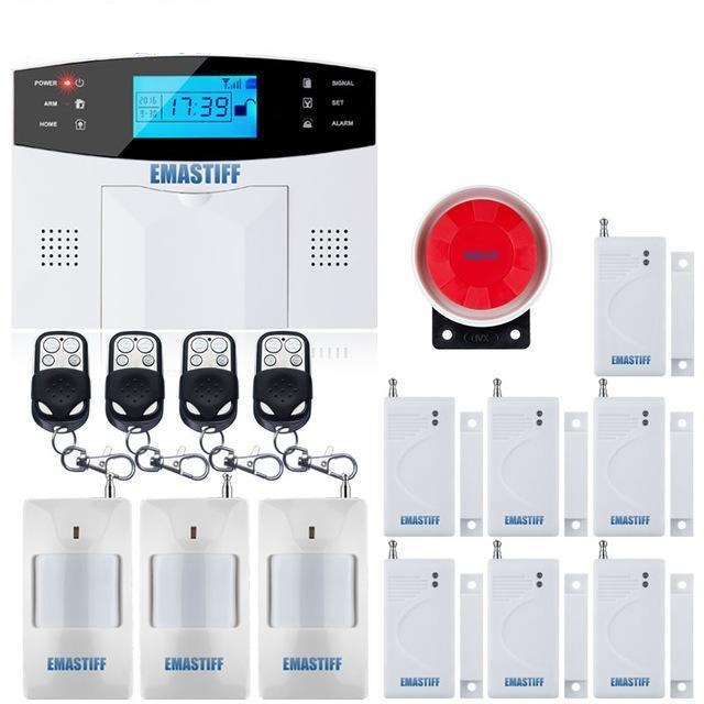 Wireless GSM Remote Control Home Security Alarm System