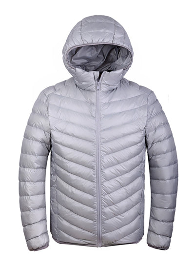 New Ultralight Men 90% White Duck Down Jacket Winter  Duck Down Coat Waterproof Down Parkas Outerwear