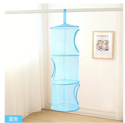 Hanging Multi-Layer Folding Clothes Drying Baskets