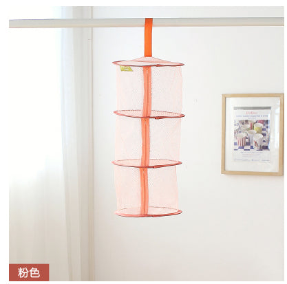 Hanging Multi-Layer Folding Clothes Drying Baskets