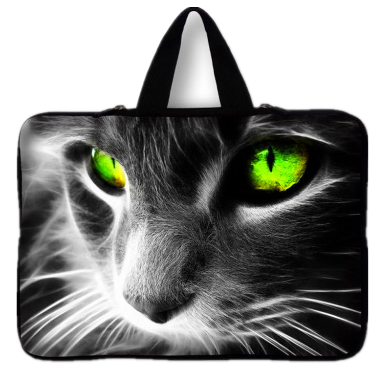 Cute Cat Notebook Bag Smart Cover For ipad MacBook Laptop Sleeve Case 7