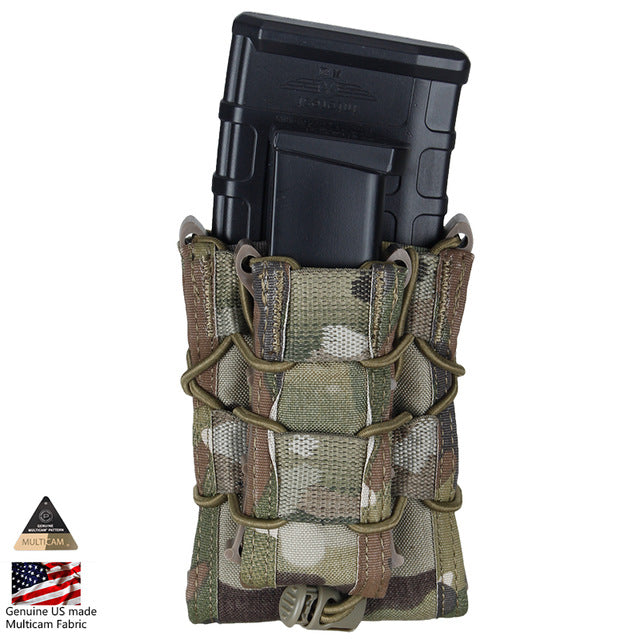 TMC Double Decker TC Magazine Pouch CS Game Mag Pouch Bag MOLLE Camouflage Tactical Gear TMC1983 Multicam FG